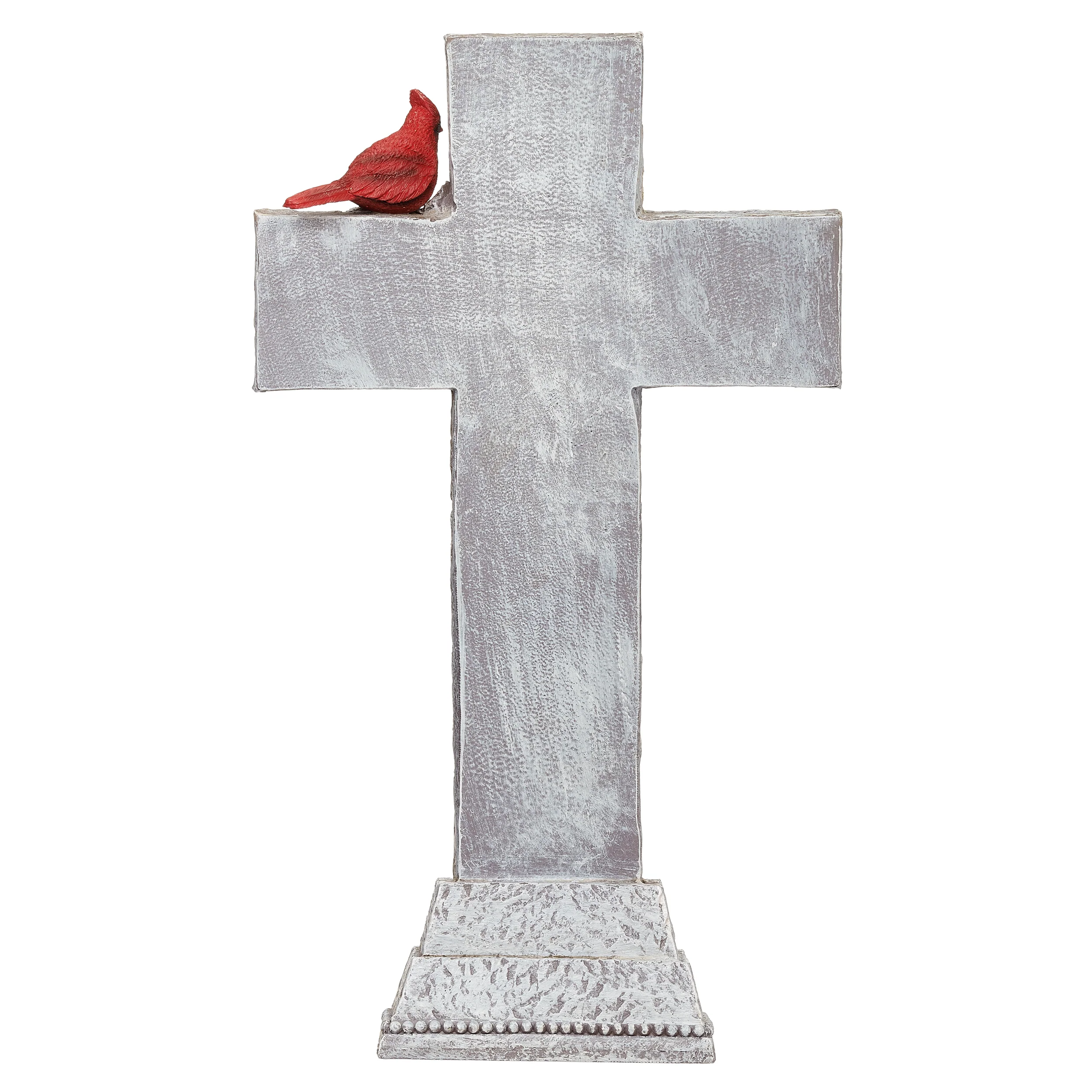 When a Cardinal Appears Memorial Garden Cross - Image 3