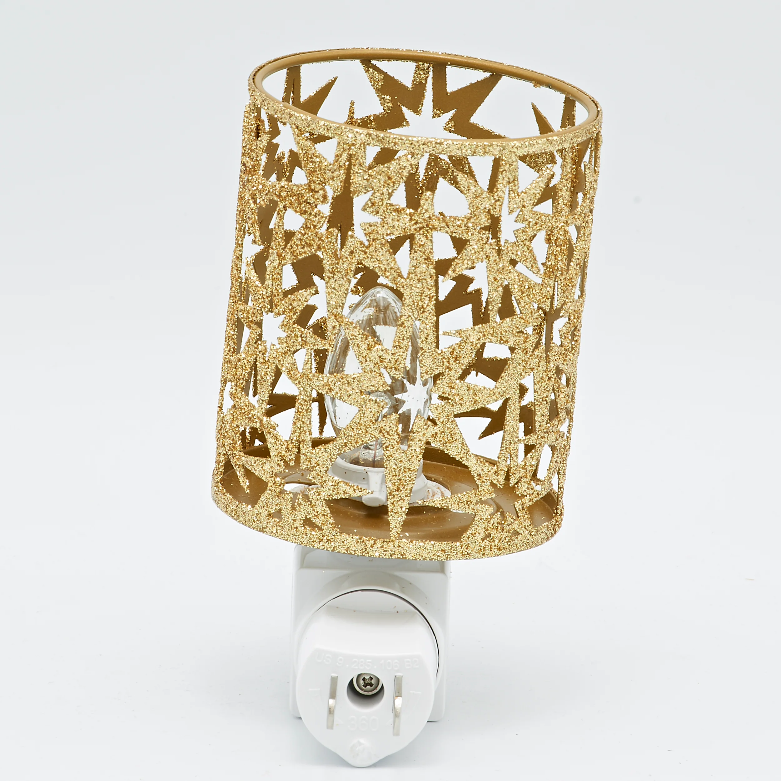 Roman Lights Gold Star Cutout Pattern Night-Light - Image 3