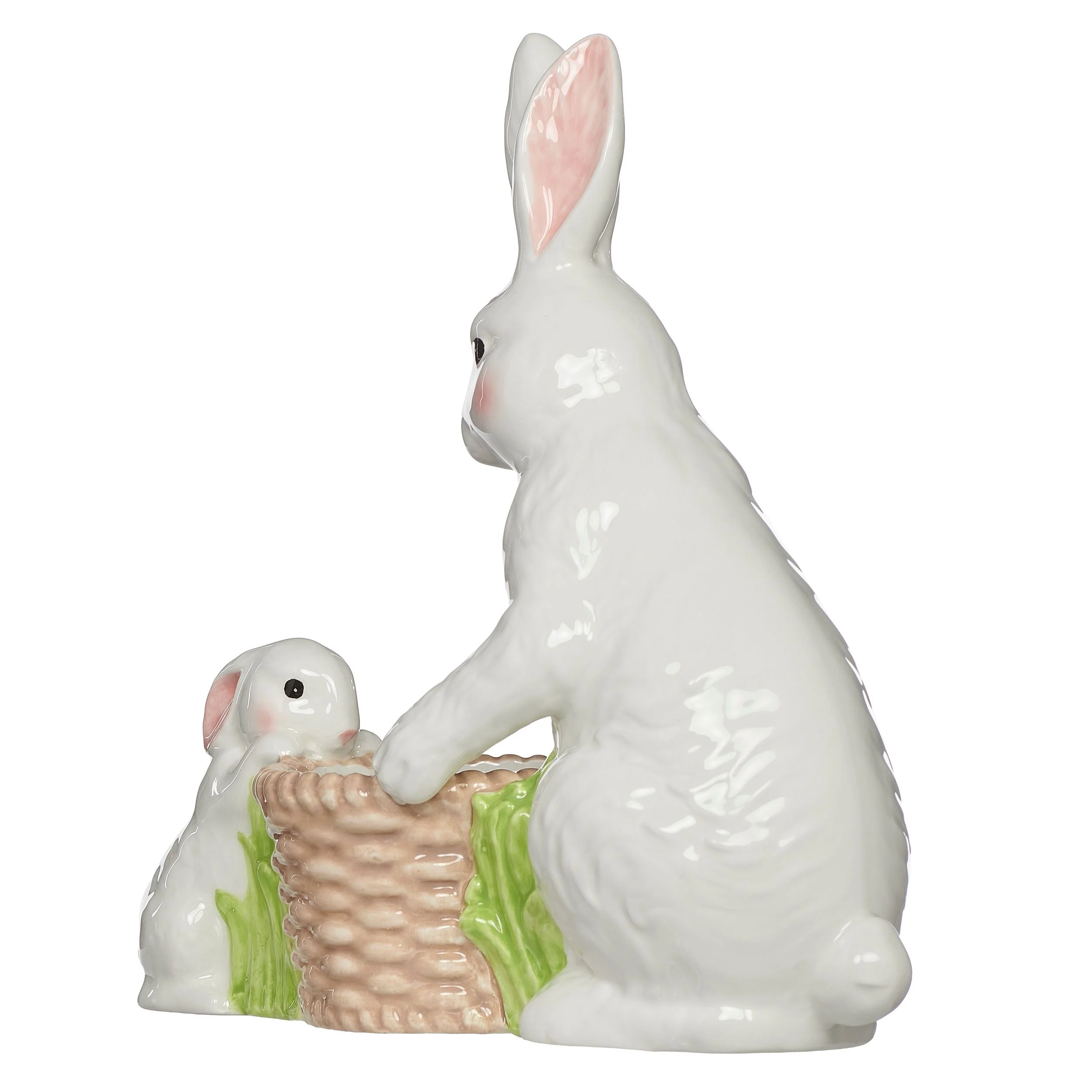 Adult & Baby Bunny Planter - Image 6