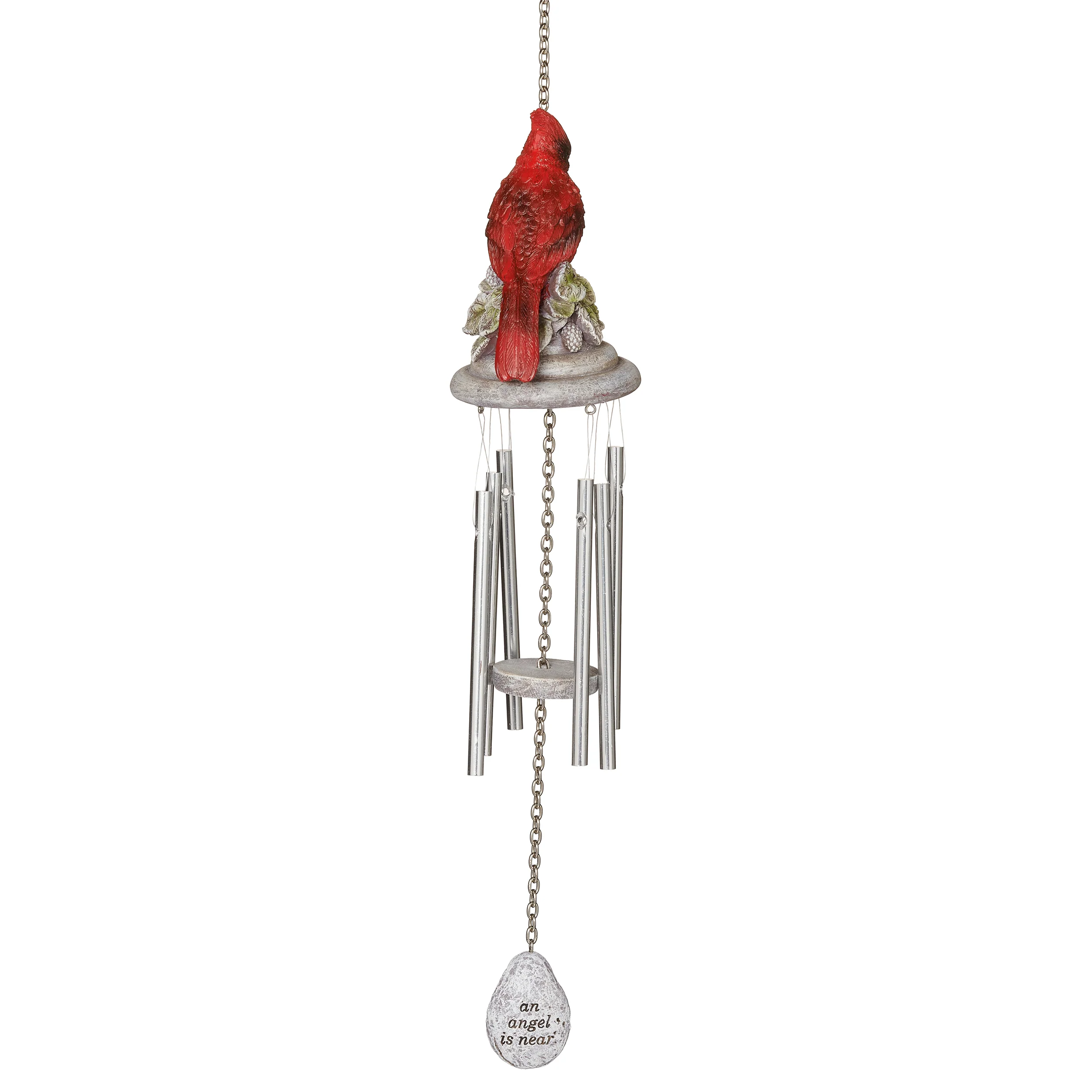 When a Cardinal Appears Memorial Windchime - Image 3