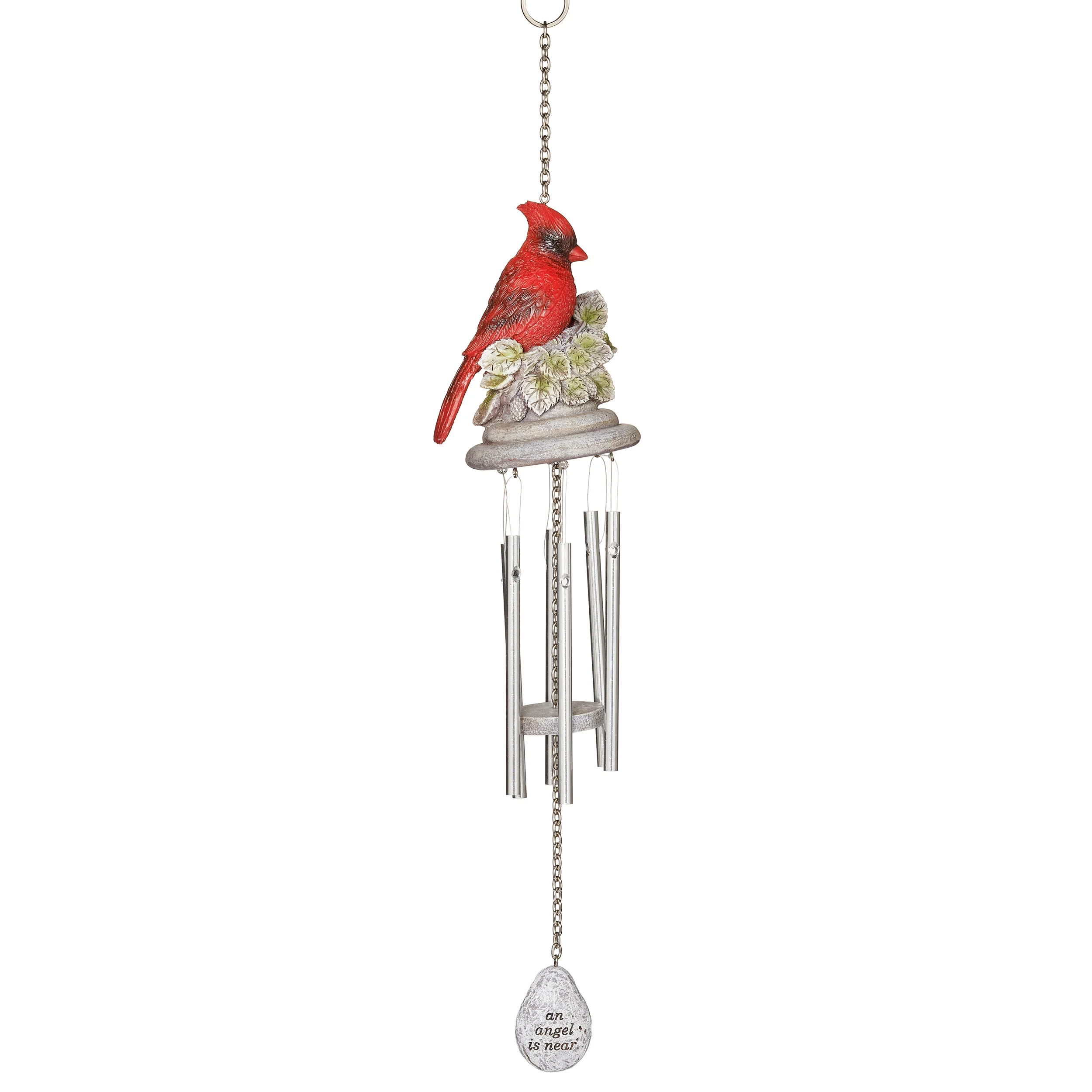 When a Cardinal Appears Memorial Windchime - Image 4