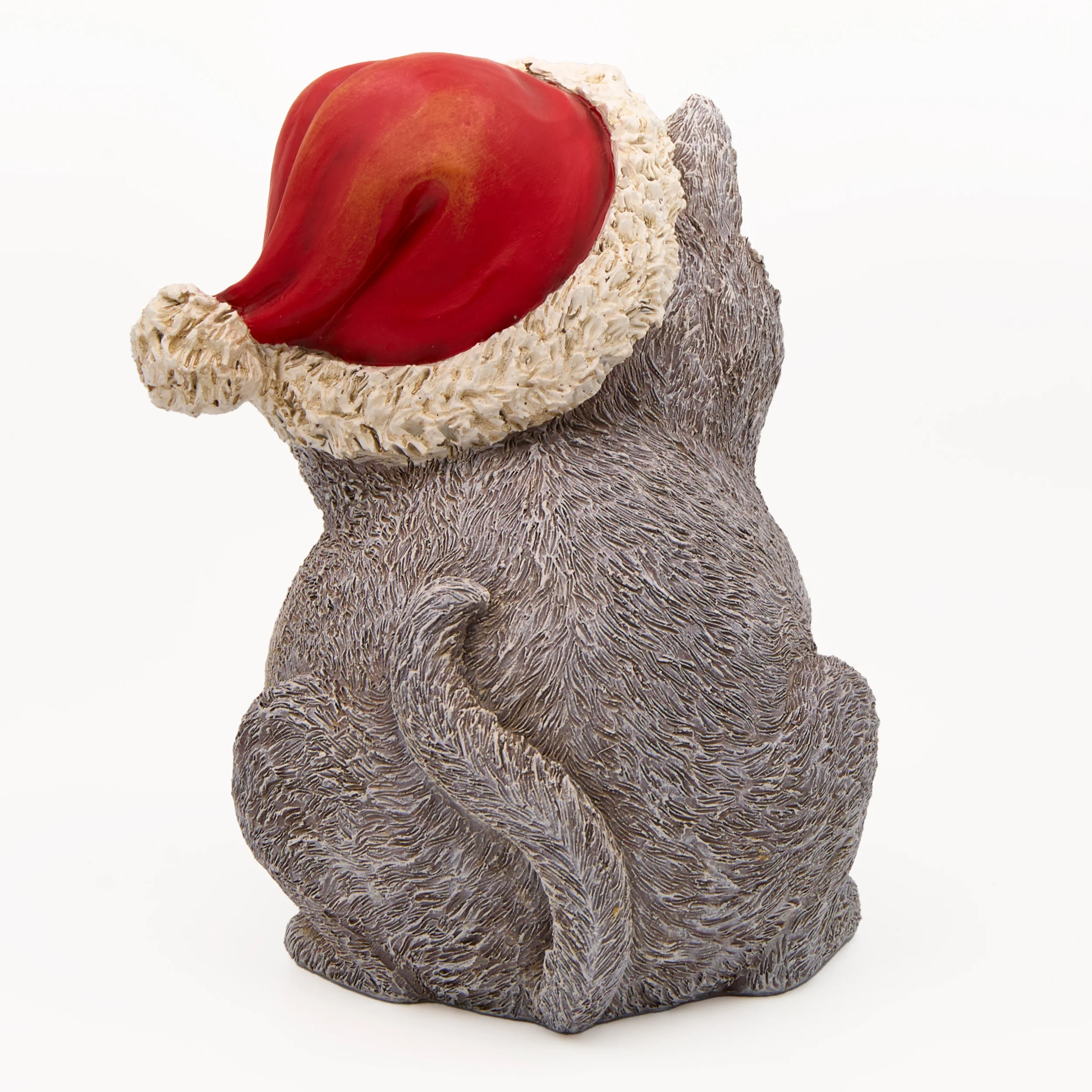 Pudgy Pals Christmas Kitty Garden Statue - Image 3