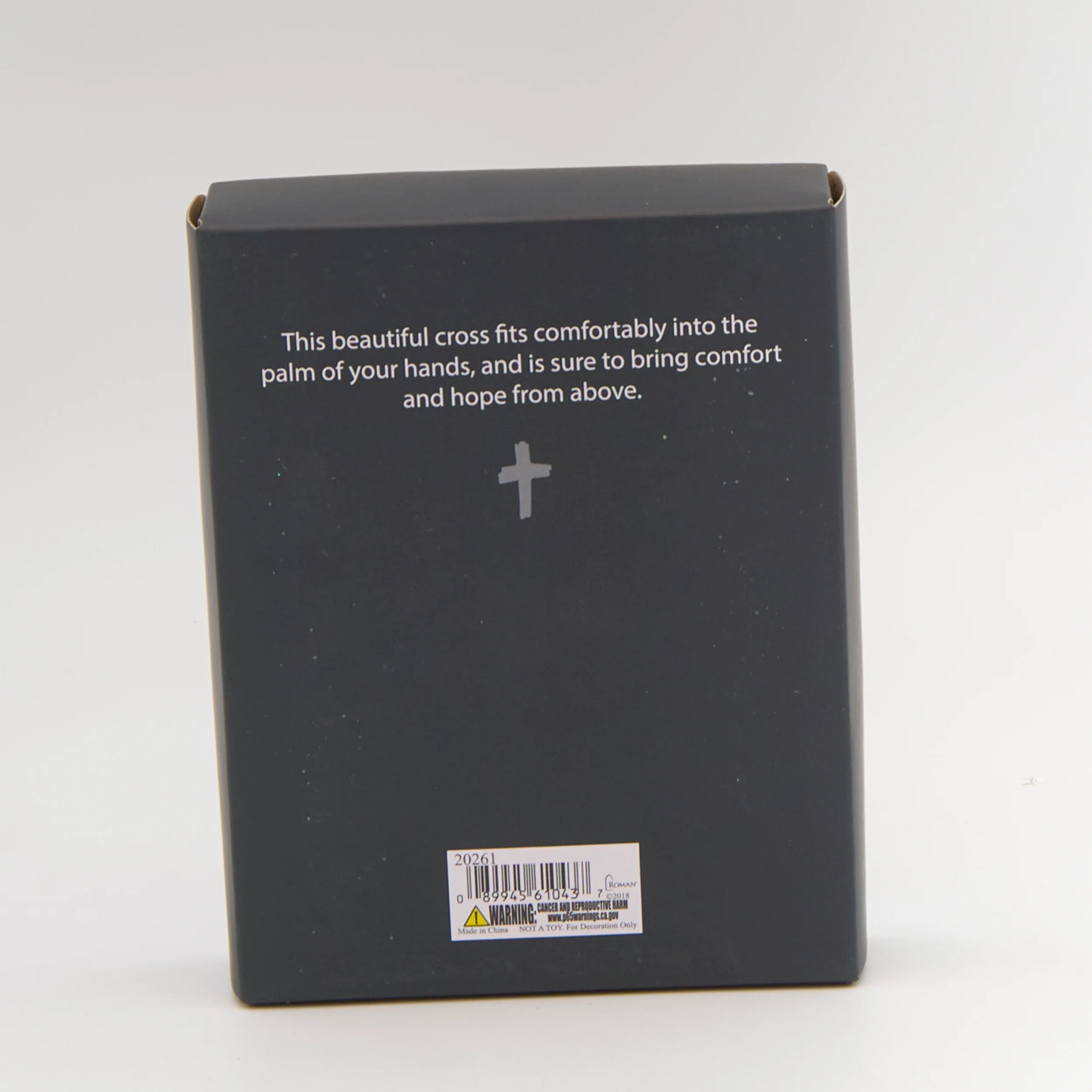 Comfort Palm Cross with Inspirational Words - Image 3