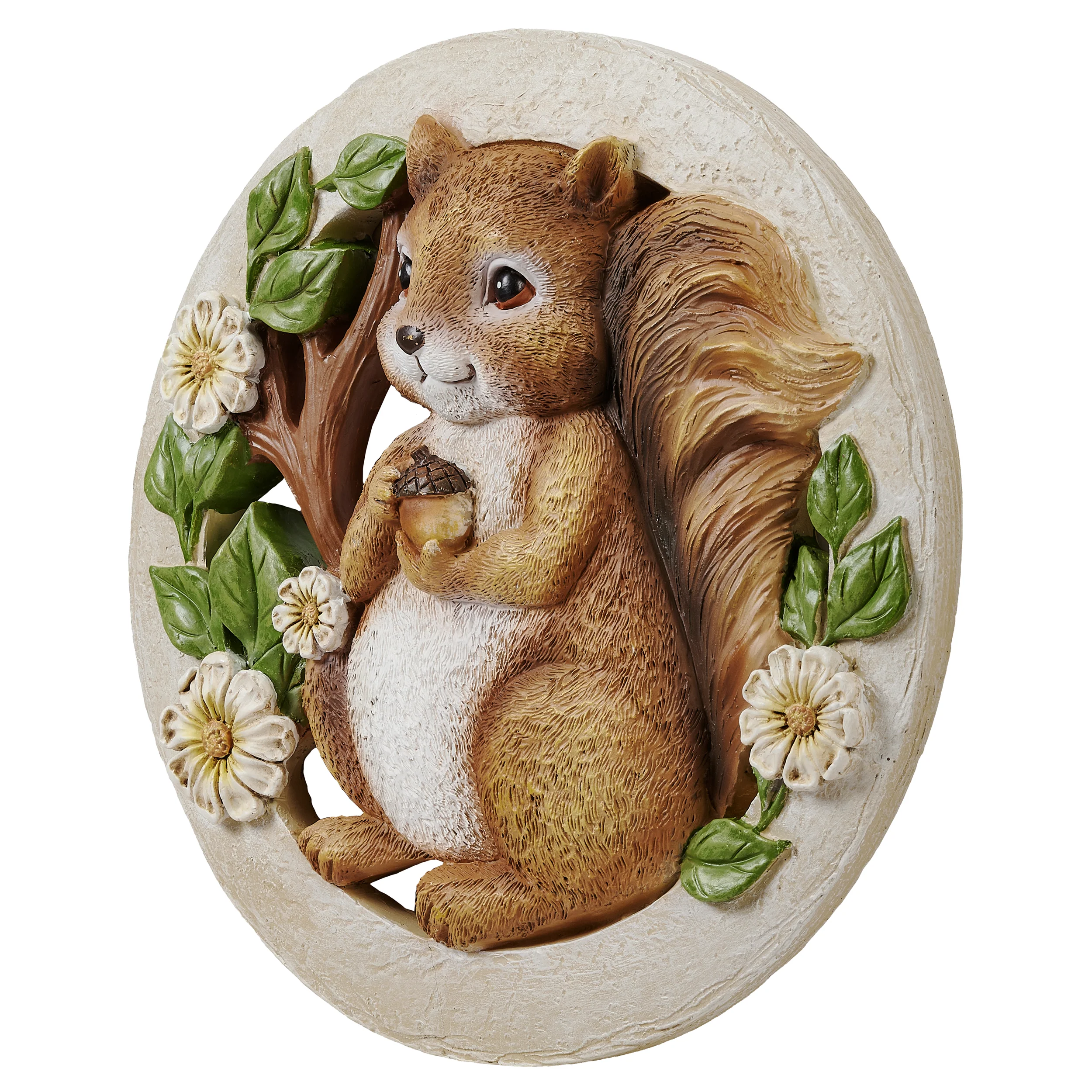 Squirrel With Acorn Garden Stone - Image 3